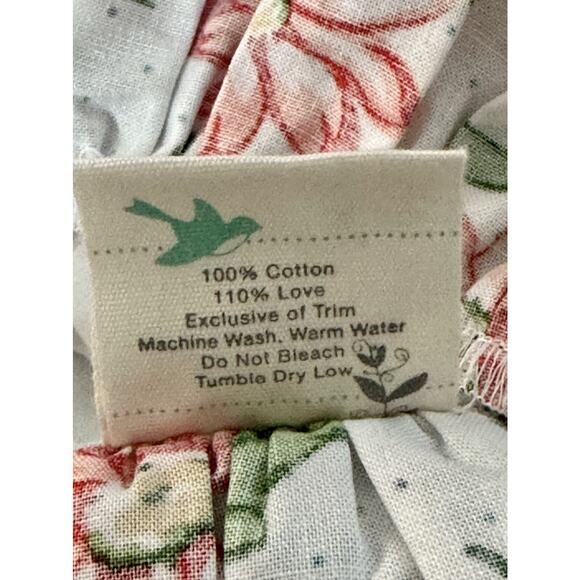 NEW Matilda Jane Platinum Ausgust Loves Me Floral Short Sleeve Top Cream Red 2 - Picture 7 of 9